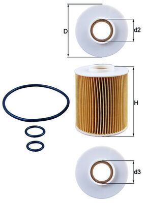 OX163/4D ECO OELFILTER|1 munkanapos beszerzés 2024.12