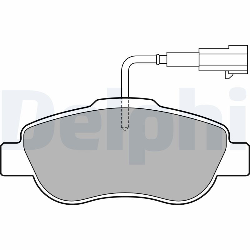 Brake Pad Set, disc brake   Vorderachse|WVA:24072, 24072 2|2-5 munkanapos szállítás 13:30-ig rendelve 2025.1