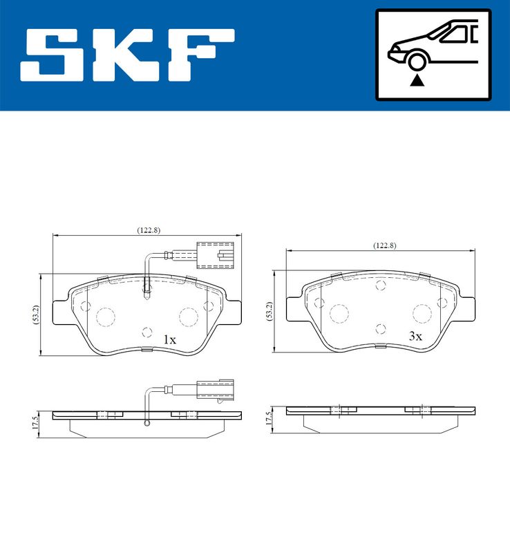 BRAKE PADS KIT|24-05