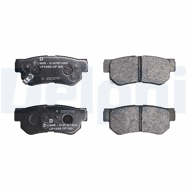 Brake Pad Set, disc brake   Hinterachse|WVA:23543, 23543 2|2-5 munkanapos szállítás 13:30-ig rendelve 2024.12