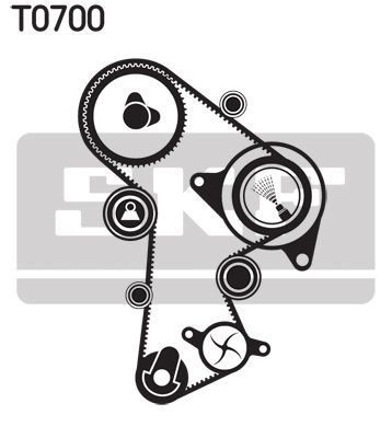 TIMING BELT AND WATER PUMP KIT|24-05