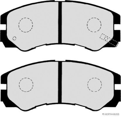 Brake Pad Set, disc brake   Vorderachse|WVA:21845|mit akus|2-5 munkanapos szállítás 13:30-ig rendelve 2024.12