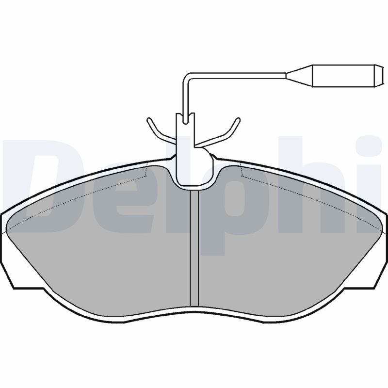 Brake Pad Set, disc brake   WVA:21797, 21797 21798|mit Zub|2-5 munkanapos szállítás 13:30-ig rendelve 2025.1