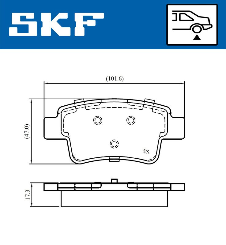 BRAKE PADS KIT|24-05