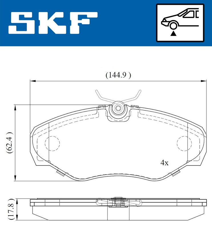 BRAKE PADS KIT|24-05