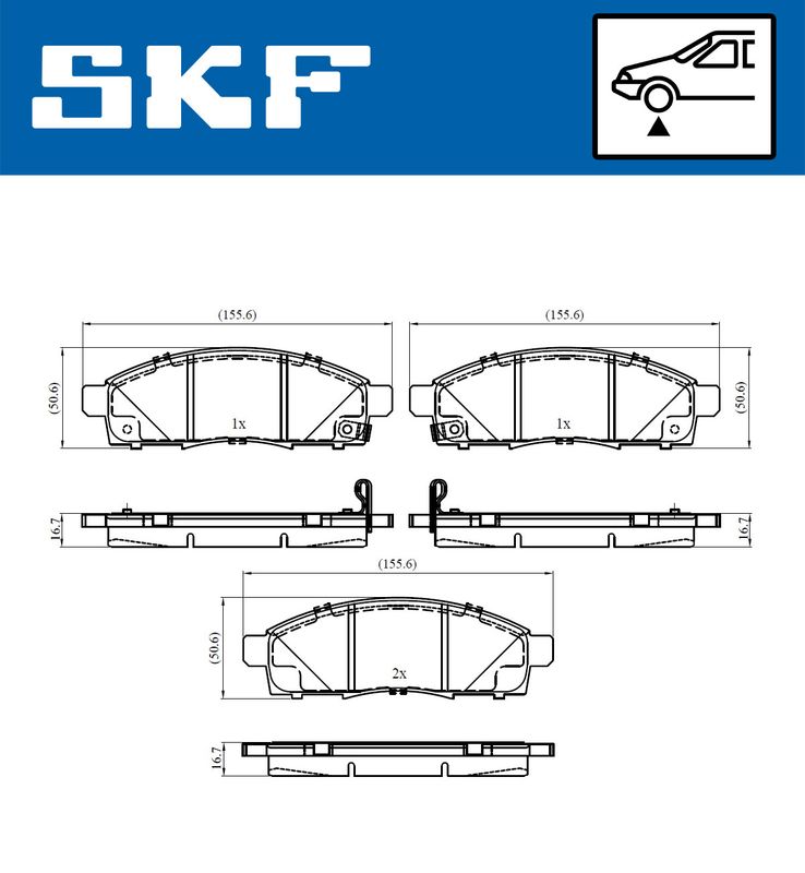 BRAKE PADS KIT|24-05