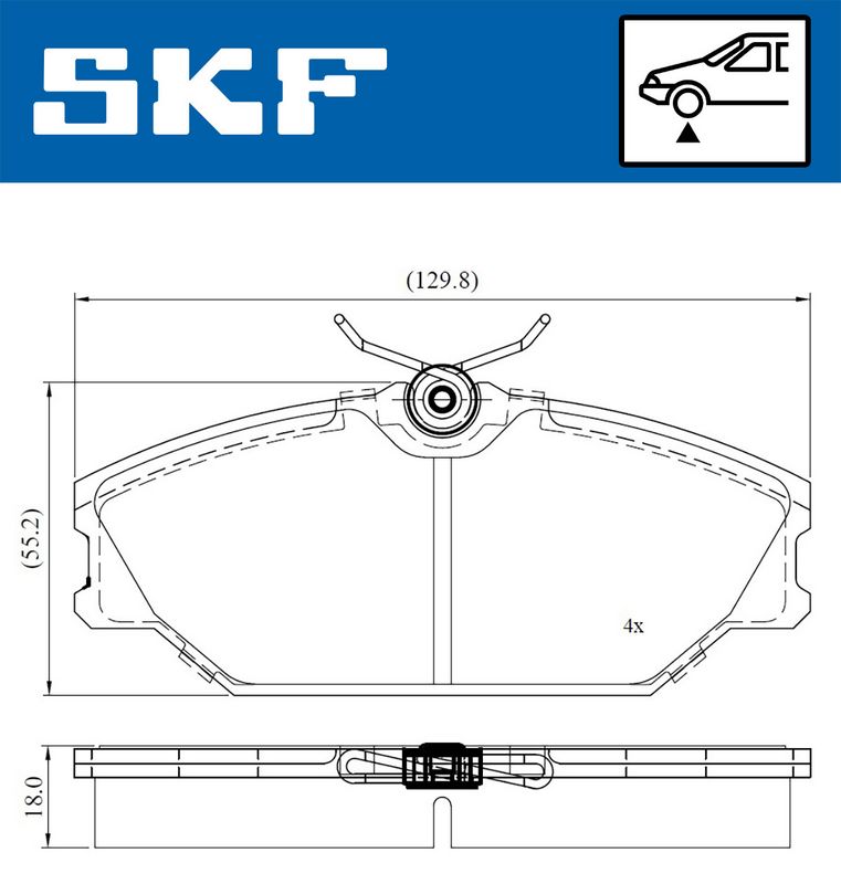 BRAKE PADS KIT|24-05