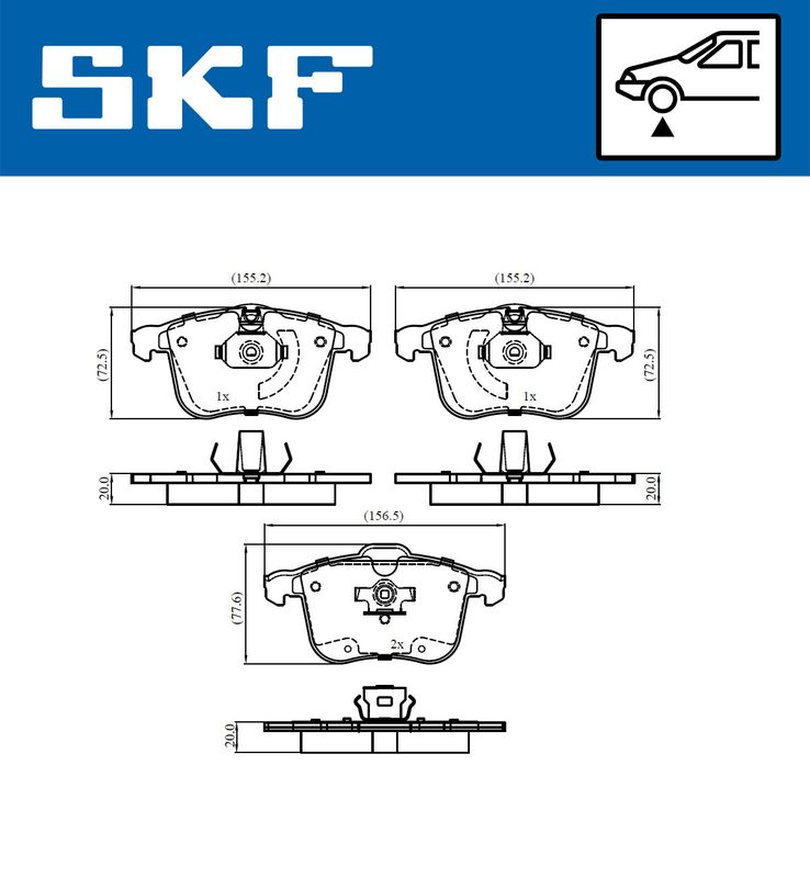 BRAKE PADS KIT|24-05