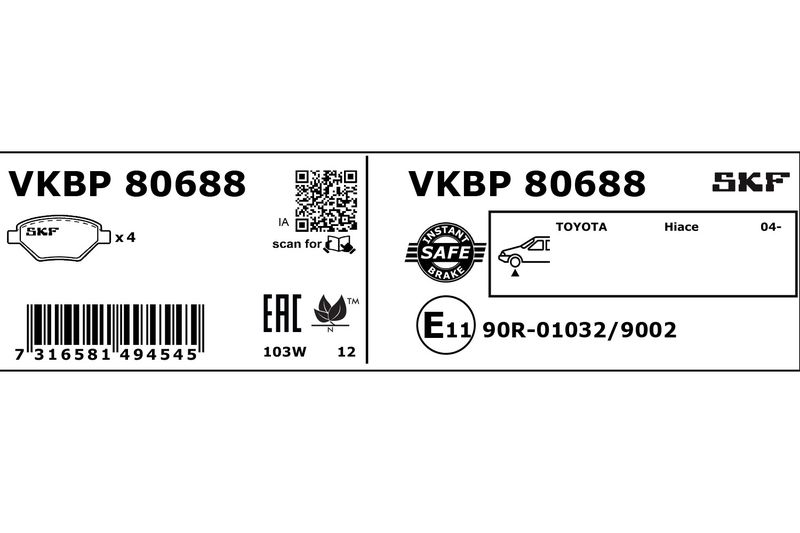 BRAKE PADS KIT|24-05