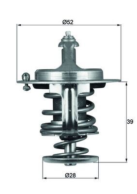 THERMOSTAT FUER MAZDA,|1 munkanapos beszerzés 2025.1