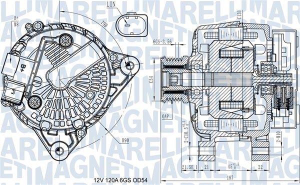 MAGNETI MARELLI ALKATRÉSZ|Csak távoli készlet esetén szállítjuk 2025.1.9