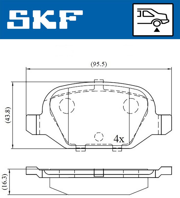 BRAKE PADS KIT|24-05