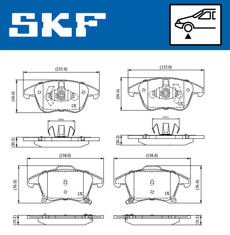 BRAKE PADS KIT|24-05