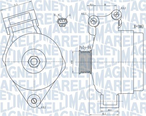 MAGNETI MARELLI ALKATRÉSZ|Csak távoli készlet esetén szállítjuk 2024.12.23