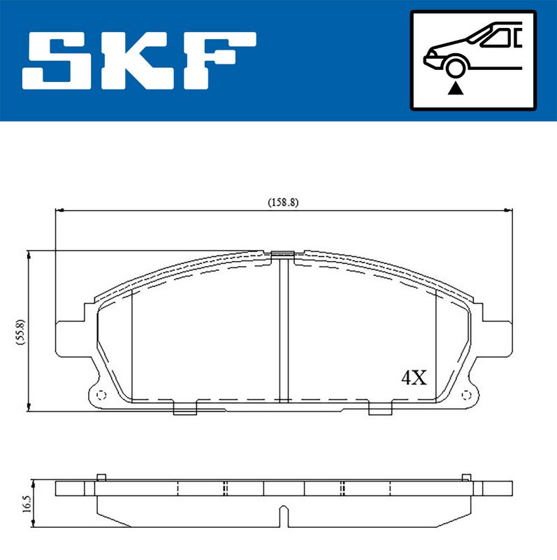 BRAKE PADS KIT|24-05