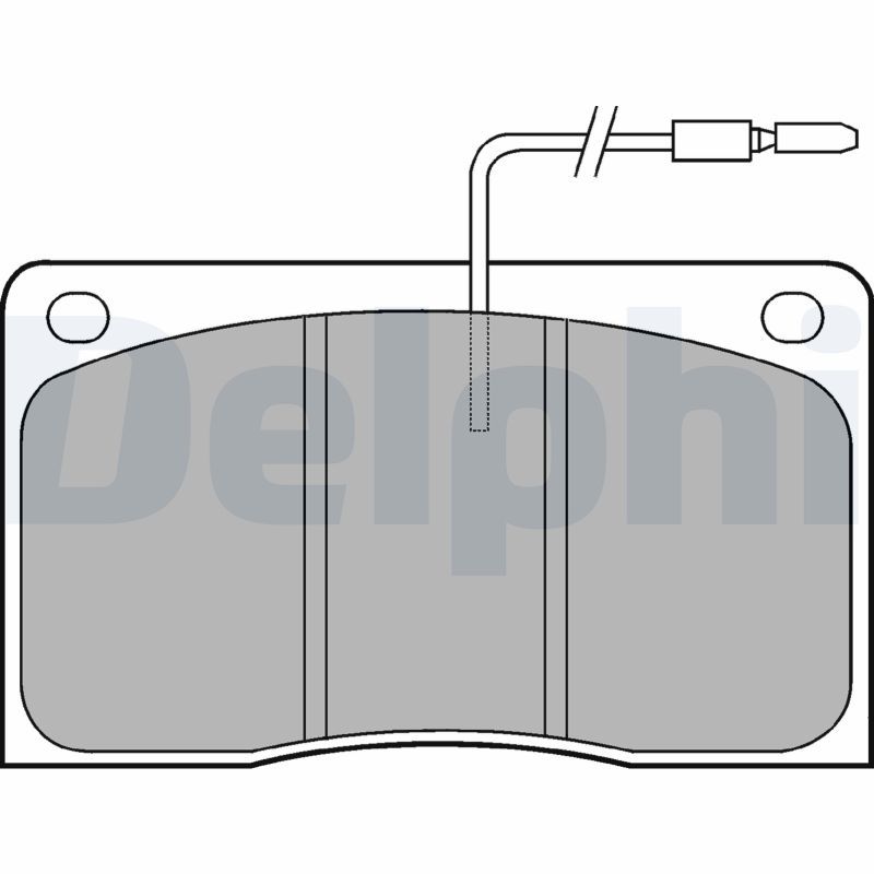 Brake Pad Set, disc brake   WVA:20380 21110|ohne Zubehör|i|2-5 munkanapos szállítás 13:30-ig rendelve 2024.12