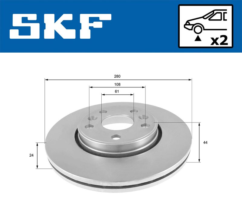 BRAKE DISC KIT|24-05