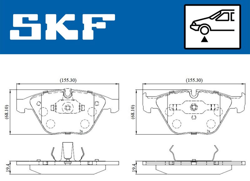 BRAKE PADS KIT|24-05