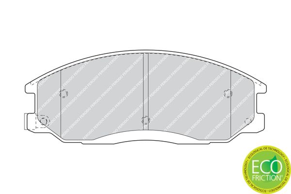 Ferodo Fékbetét készlet, tárcsafék Premier HYUNDAI H-1|2022.8.8