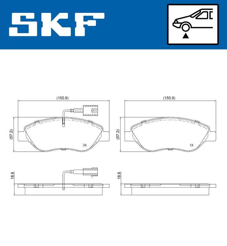 BRAKE PADS KIT|24-05