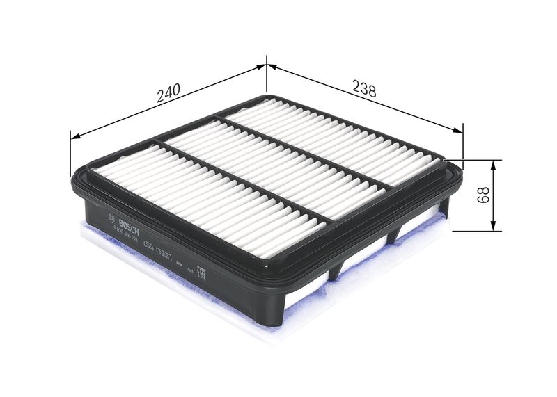 LUFTFILTER FUER MITSUBISHI|1 munkanapos beszerzés 2024.12