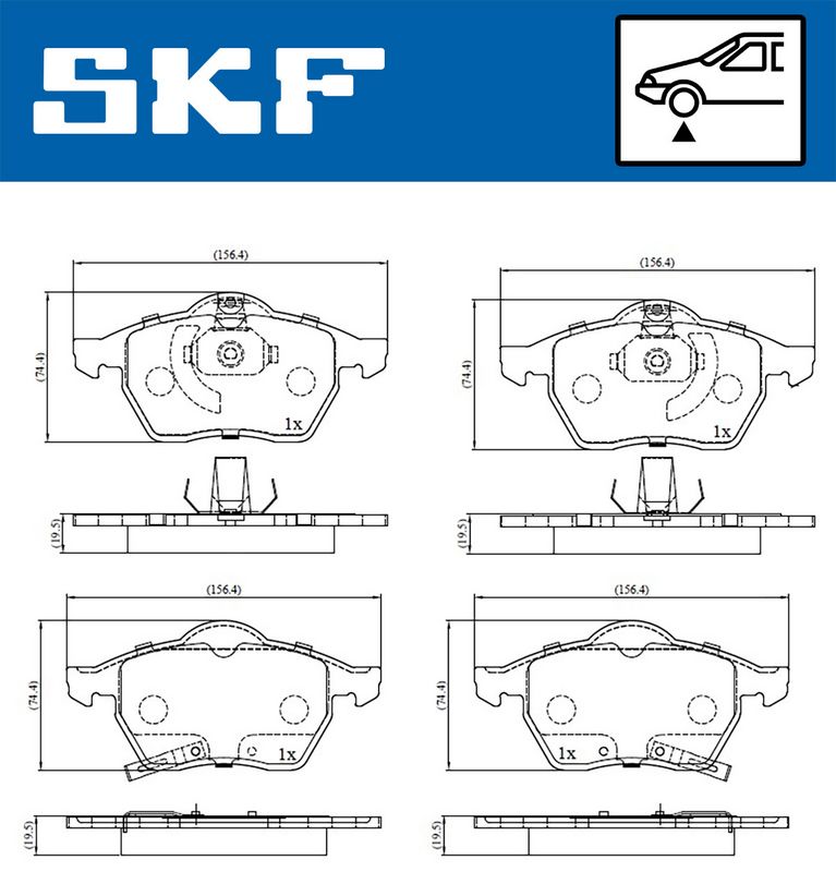 BRAKE PADS KIT|24-05