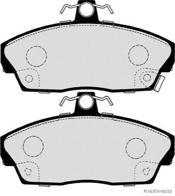 Brake Pad Set, disc brake   Vorderachse|WVA:21515|mit akus|2-5 munkanapos szállítás 13:30-ig rendelve 2024.12