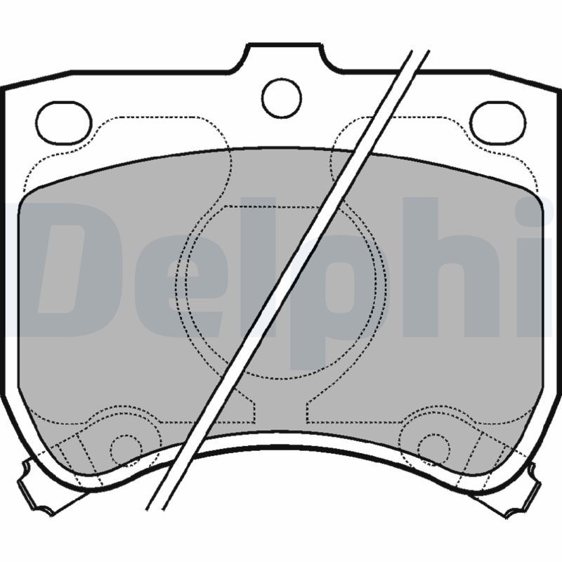 Brake Pad Set, disc brake   WVA:21355 21356 21357|ohne Zub|2-5 munkanapos szállítás 13:30-ig rendelve 2024.12