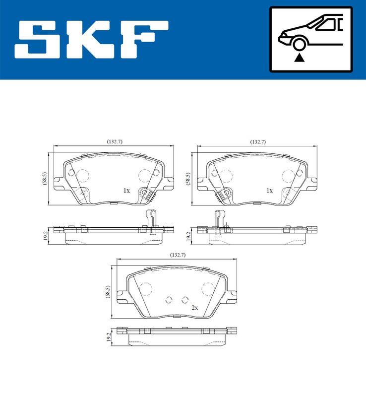 BRAKE PADS KIT|24-05