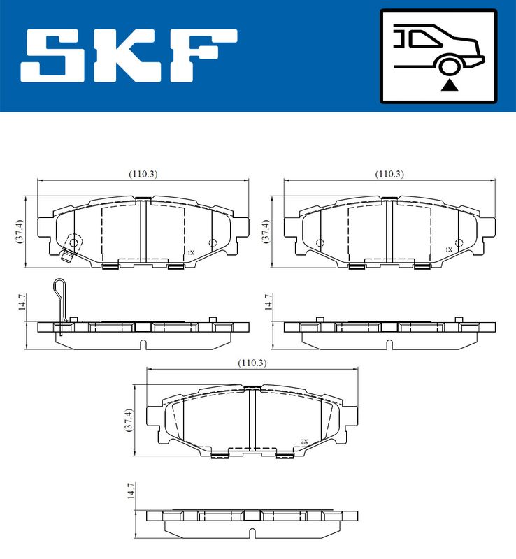 BRAKE PADS KIT|24-05