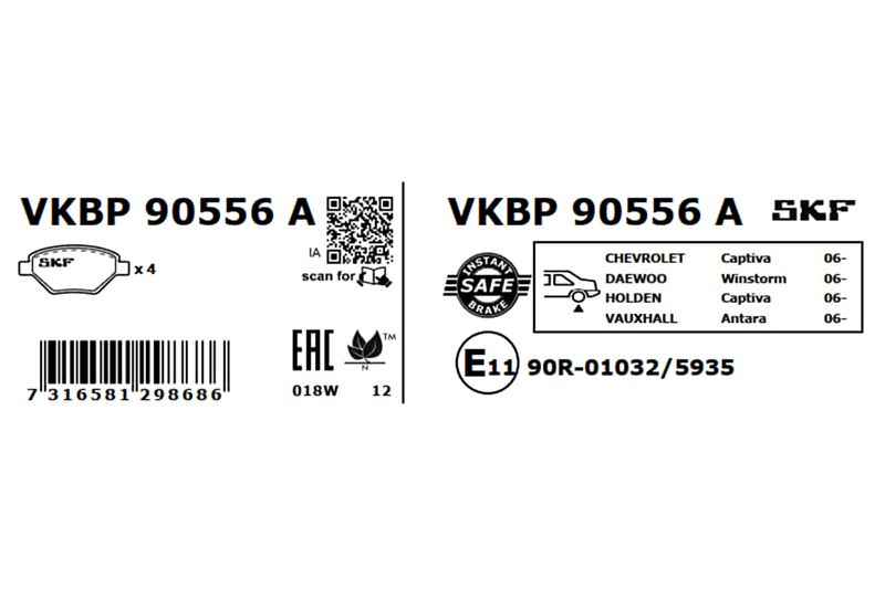 BRAKE PADS KIT|24-05