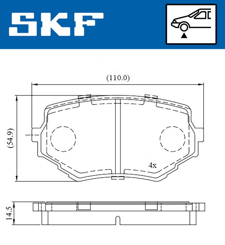 BRAKE PADS KIT|24-05