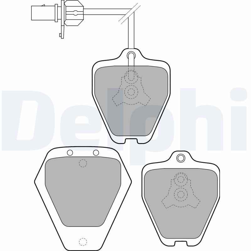 Brake Pad Set, disc brake   WVA:21454 21452 23829|mit Zube|2-5 munkanapos szállítás 13:30-ig rendelve 2025.1