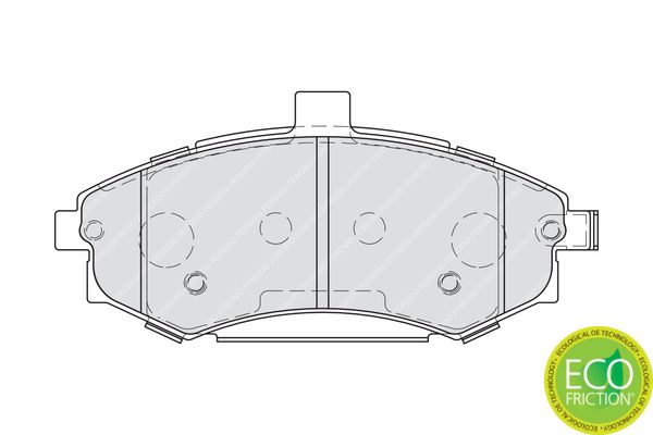 Ferodo Fékbetét készlet, tárcsafék Premier HYUNDAI MATRIX|2022.8.8