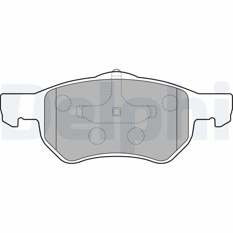 Brake Pad Set, disc brake   Vorderachse|WVA:23807, 23807 2|2-5 munkanapos szállítás 13:30-ig rendelve 2025.1