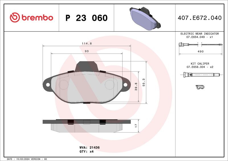 BREMBO alkatrész|2024.8.12