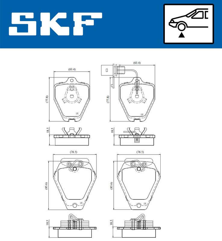 BRAKE PADS KIT|24-05