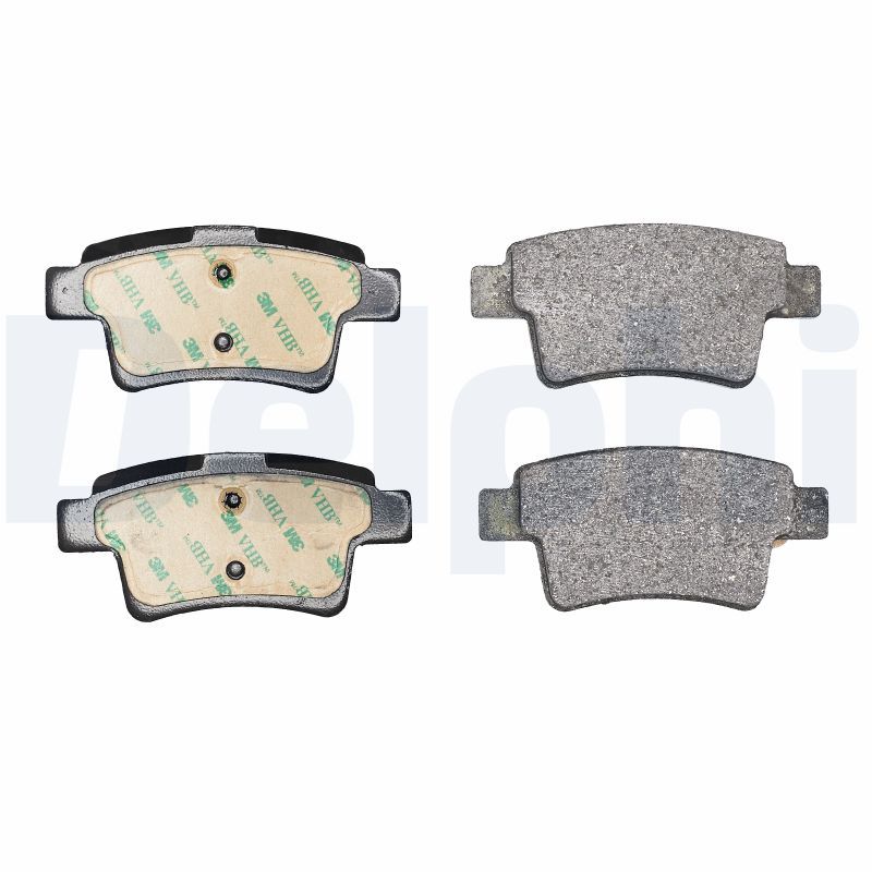 Brake Pad Set, disc brake   Hinterachse|WVA:24540|mit Zube|2-5 munkanapos szállítás 13:30-ig rendelve 2024.12