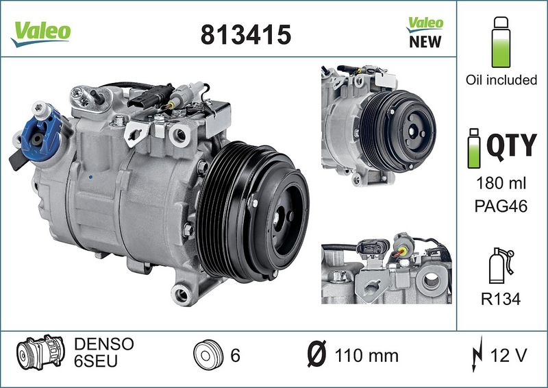 AC-KOMPRESSOR 6SEU14C|1 munkanapos beszerzés 2024.12