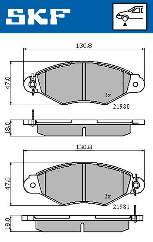 BRAKE PADS KIT|24-05