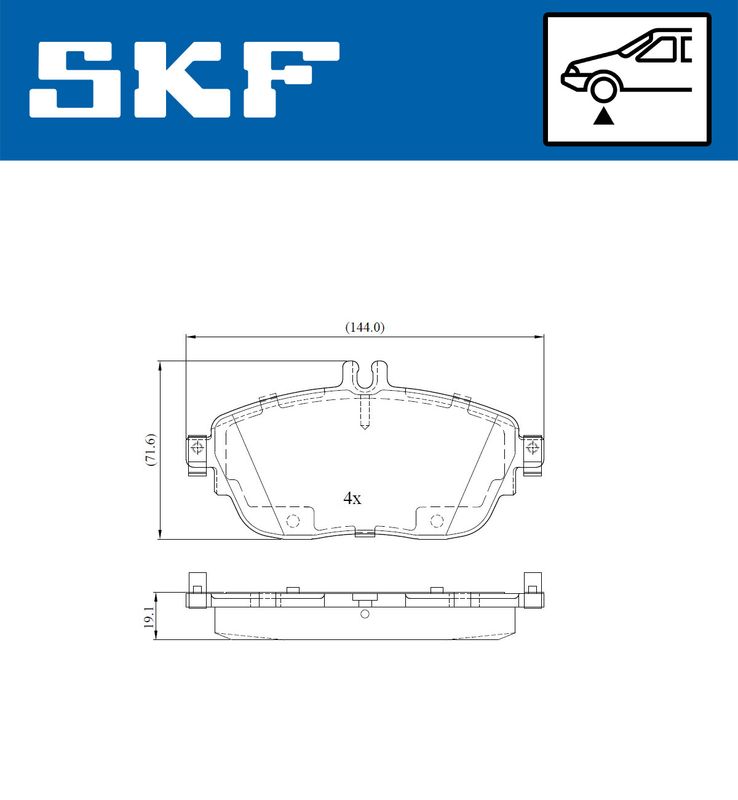 BRAKE PADS KIT|24-05