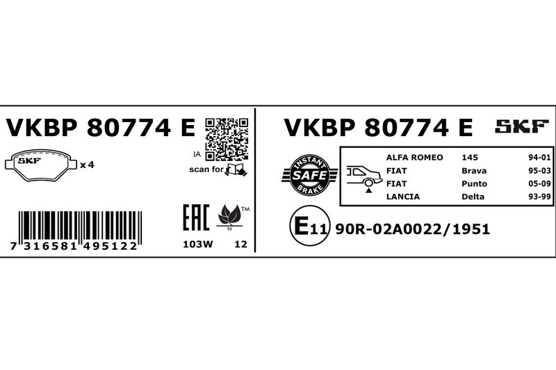 BRAKE PADS KIT|24-05