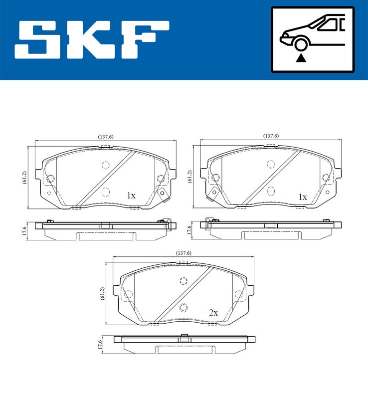 BRAKE PADS KIT|24-05