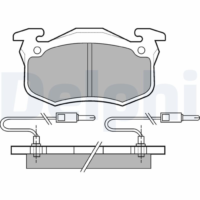 Brake Pad Set, disc brake   WVA:21096, 20634, 20635|mit Zu|2-5 munkanapos szállítás 13:30-ig rendelve 2024.12