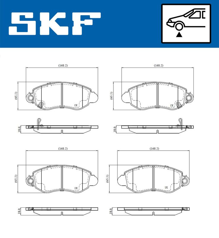 BRAKE PADS KIT|24-05