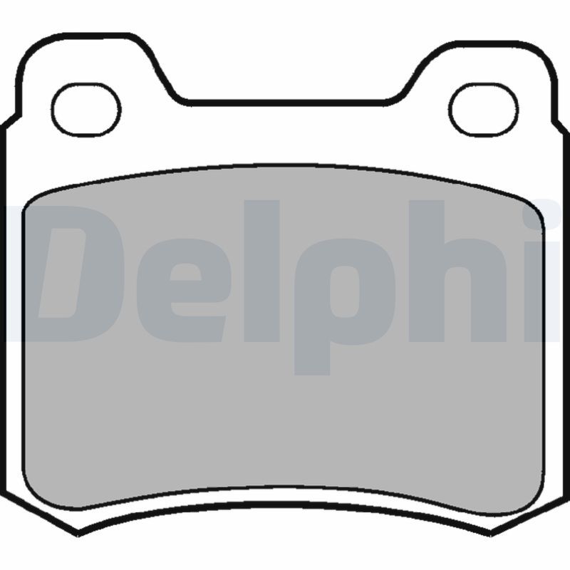 Brake Pad Set, disc brake   Hinterachse|WVA:20687|ohne Zub|2-5 munkanapos szállítás 13:30-ig rendelve 2024.12