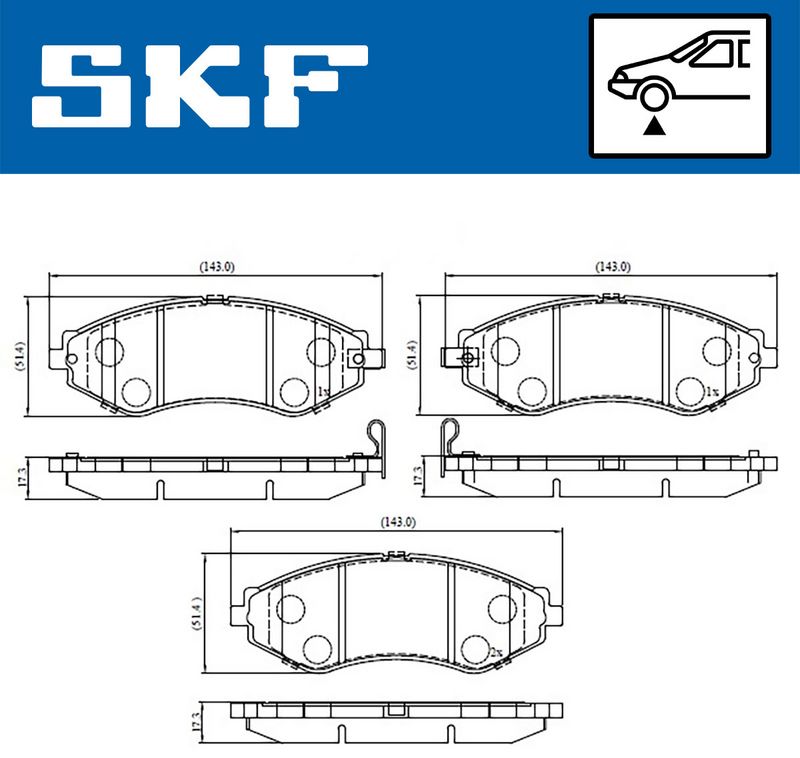 BRAKE PADS KIT|24-05