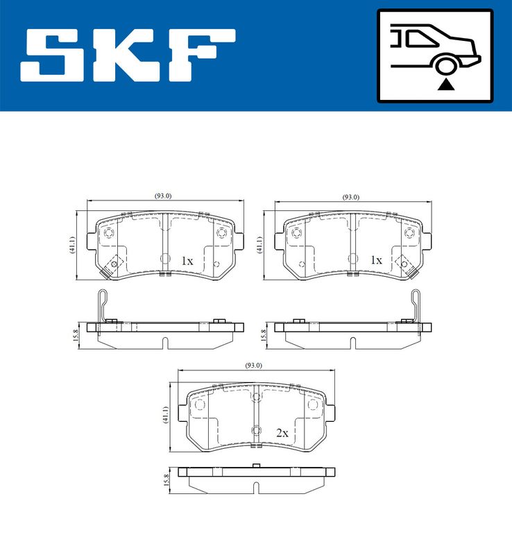 BRAKE PADS KIT|24-05