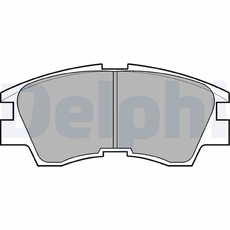 Brake Pad Set, disc brake   WVA:21373 21374 21375|ohne Zub|2-5 munkanapos szállítás 13:30-ig rendelve 2024.12