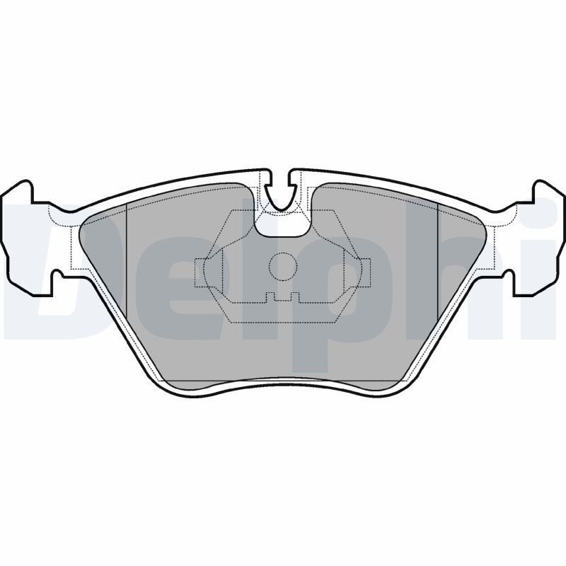 Brake Pad Set, disc brake   Vorderachse|WVA:20968, 20968 2|2-5 munkanapos szállítás 13:30-ig rendelve 2024.12